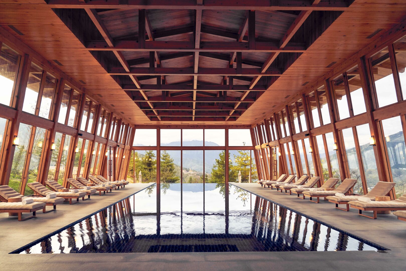 Six Senses Thimphu Swimming Pool