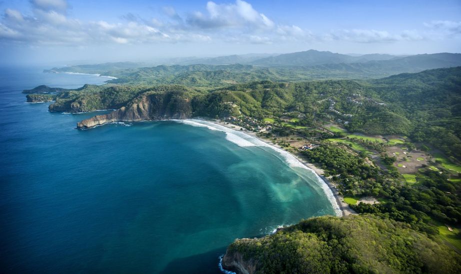 Aerial view of Nicaragua