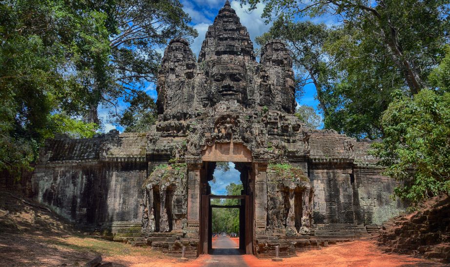 Angkor Thom East Gate Cambodia