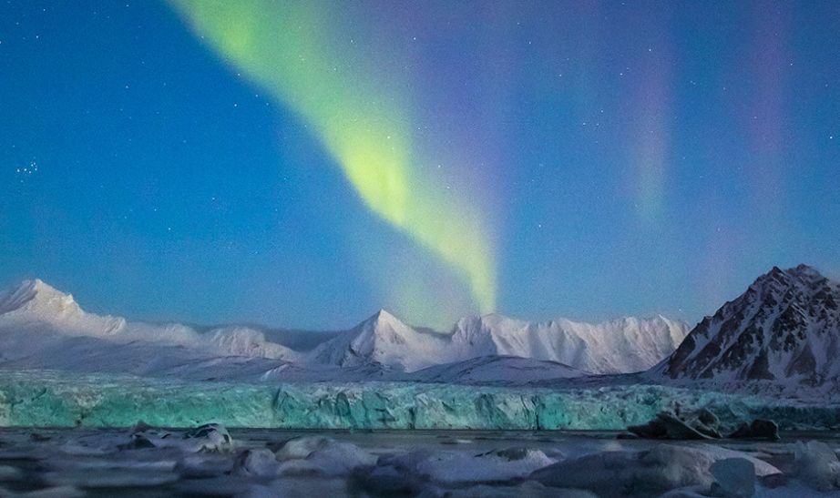 Aurora view Greenland