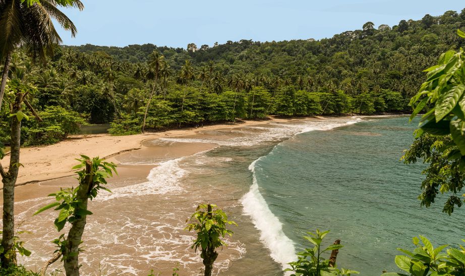 Beach Sao Tome and Principe l