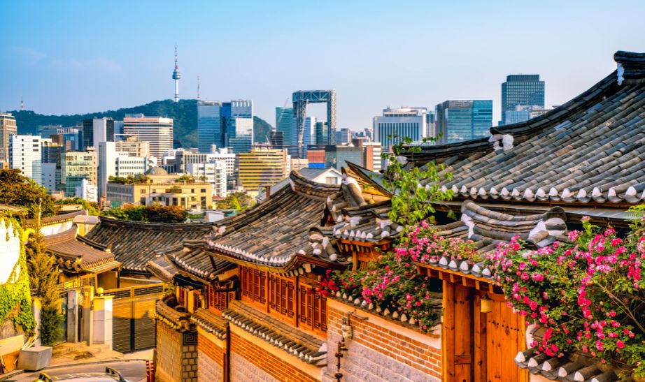 Bukchon Hanok Village Seoul South Korea