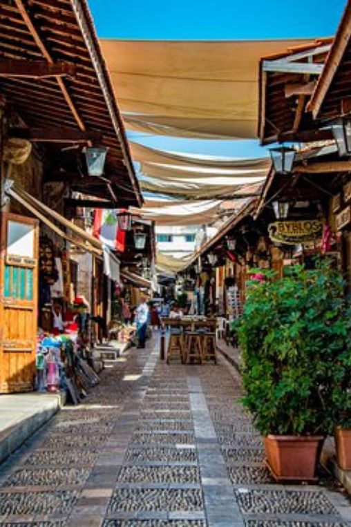 Byblos souk Lebanon