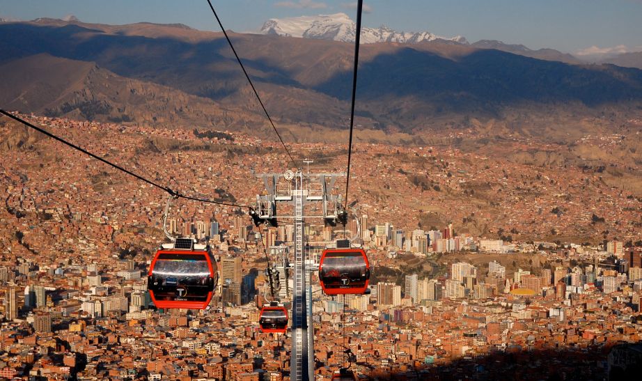 Cable cars Bolivia