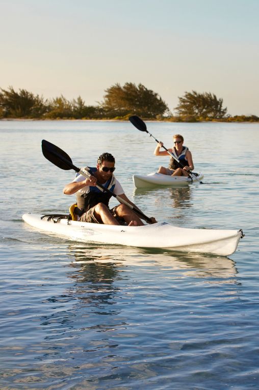 Canoeing in Turks and Caicos