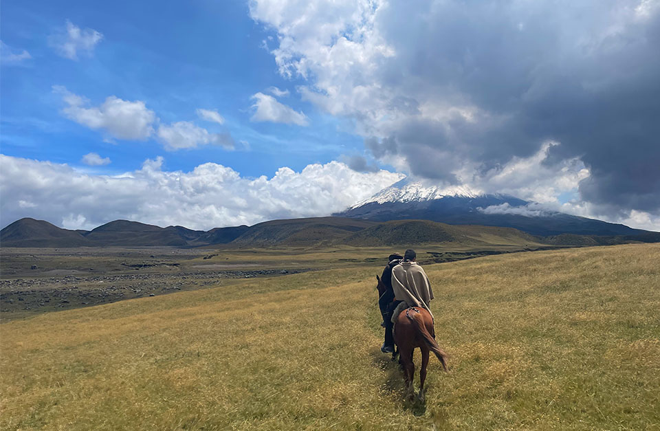 horse riding Ecuador