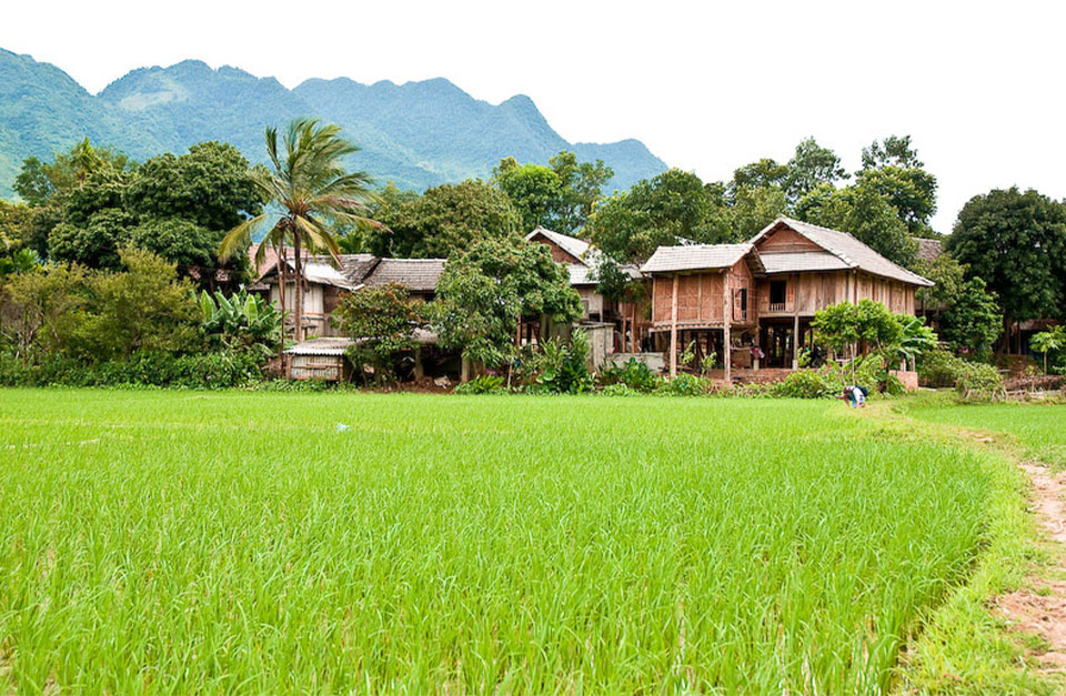 Rural Vietnam at Mai Chau