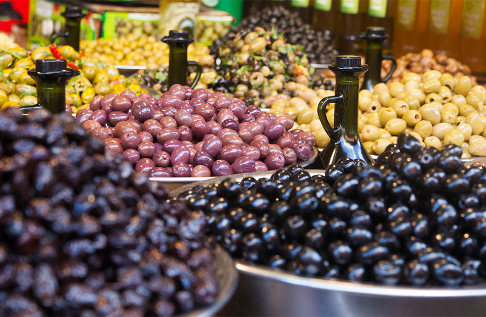 olives in East Israel