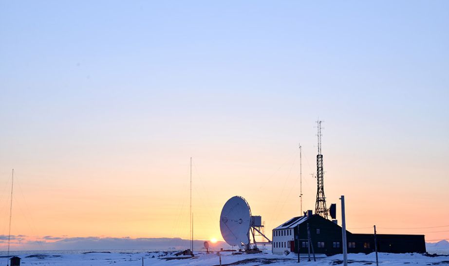 Isfjord Radio Hotel in Svalbard