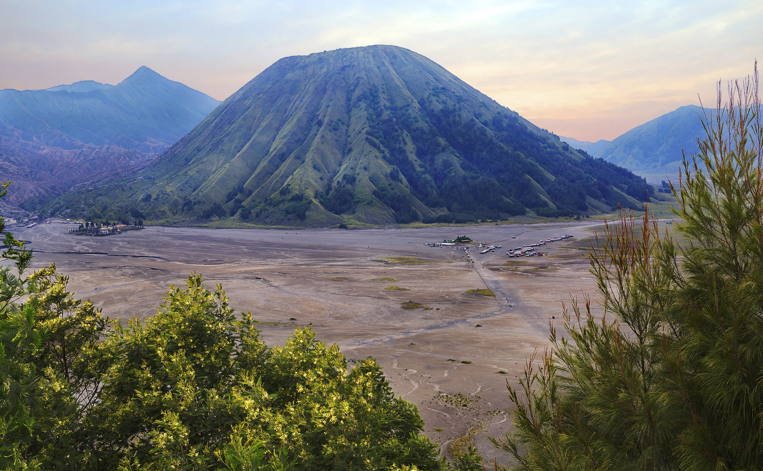 Batok volcano, Java Island, Indonesia