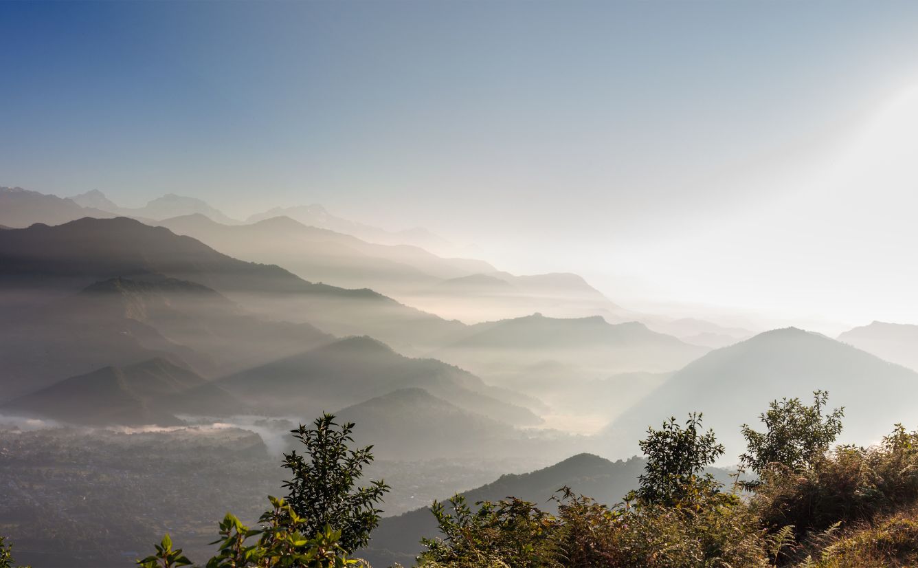 mountains in Kathmandu Nepal