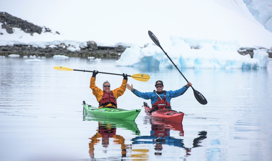 Kayaking Antarctica