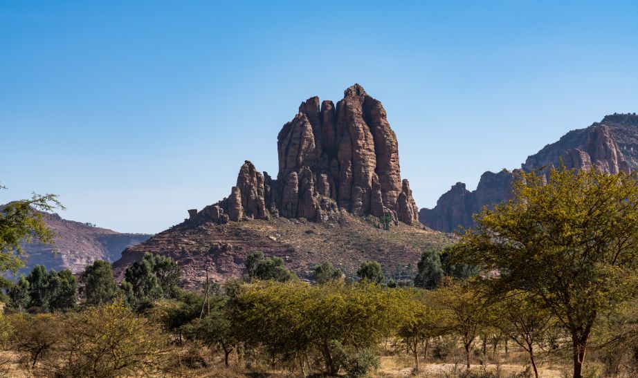Landscape in Gheralta Northern Ethiopia