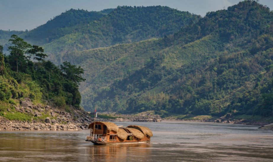 Mekong river Laos