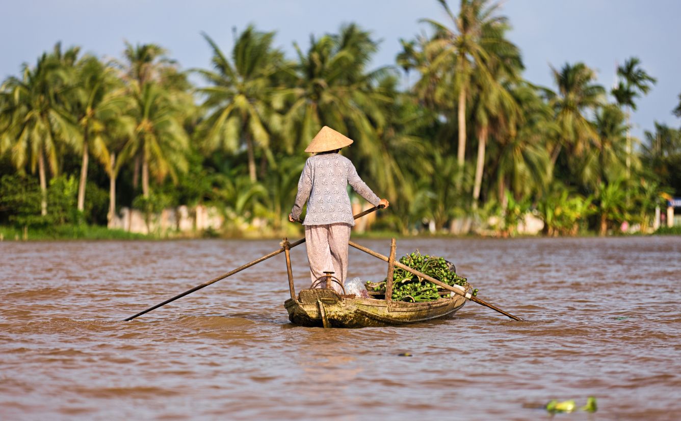 Mekong river Vietnam