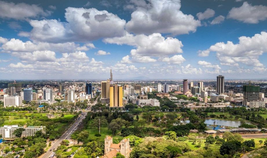 Nairobi skyline Kenya