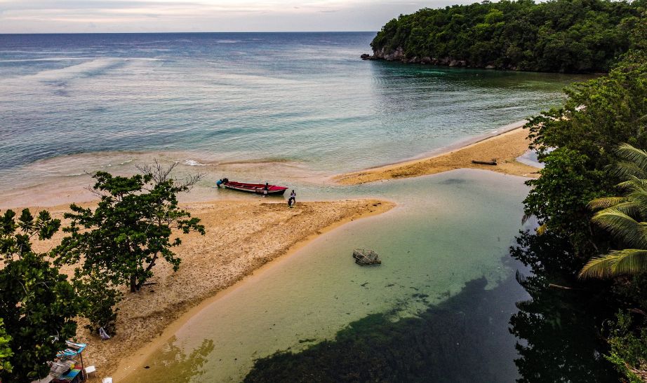 Ocho Rios beach Jamaica