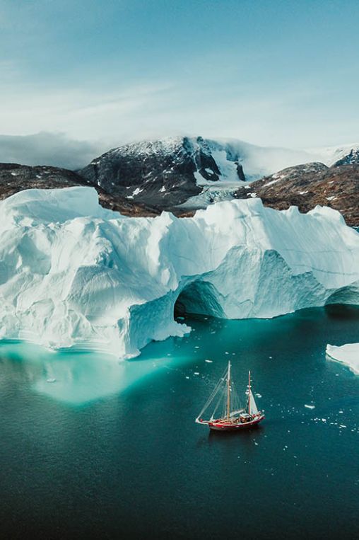 Sailing in Greenland