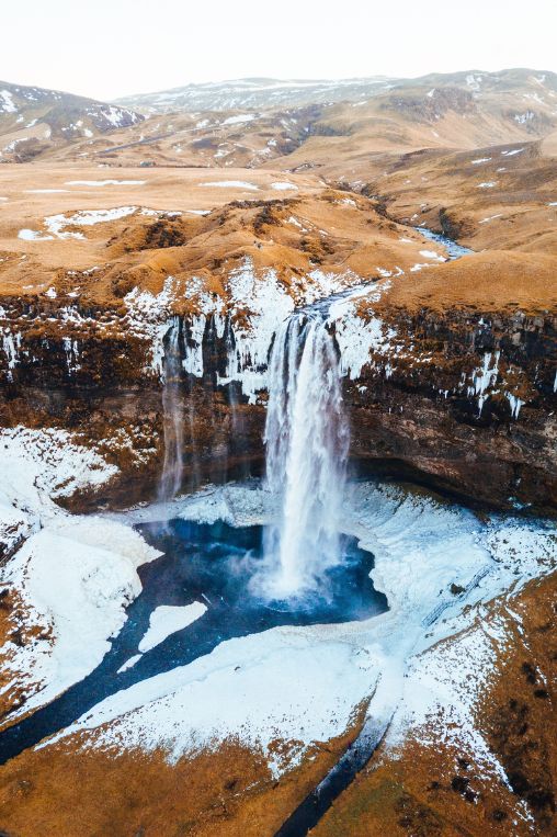 Selijalandsfoss Iceland