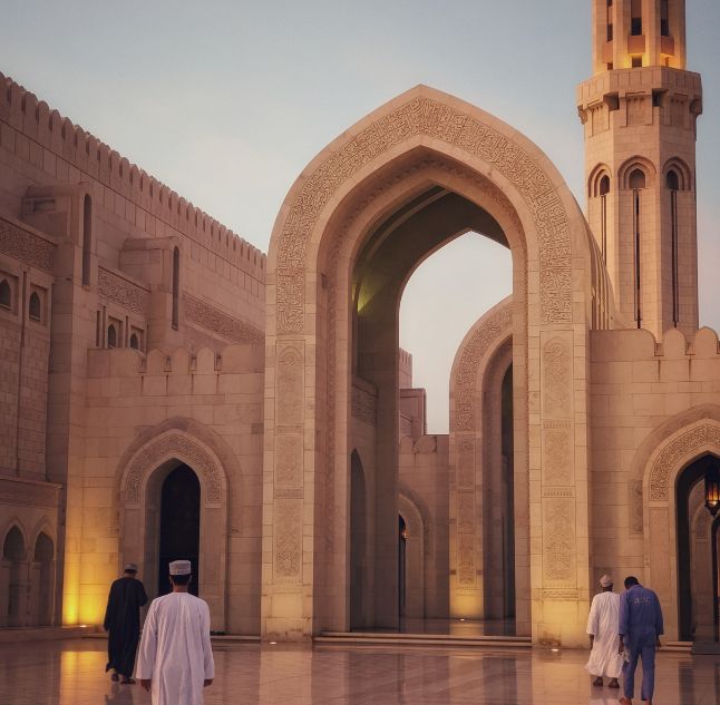 Sultan Qaboos Mosque Muscat Oman