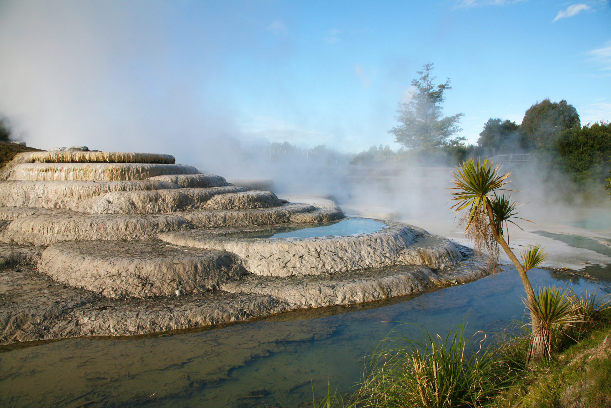 Steaming Silica Hot Pool