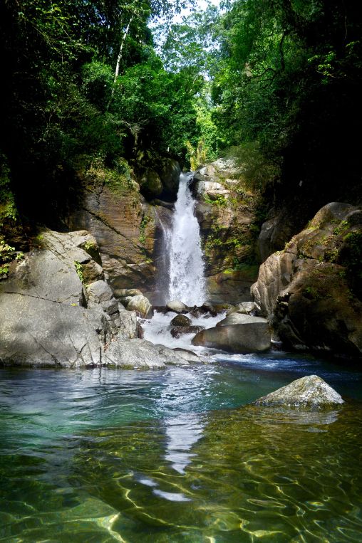 Waterfall in the Caribbean
