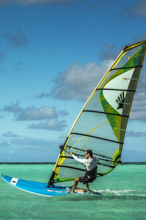 Windsurfing in Turks and Caicos