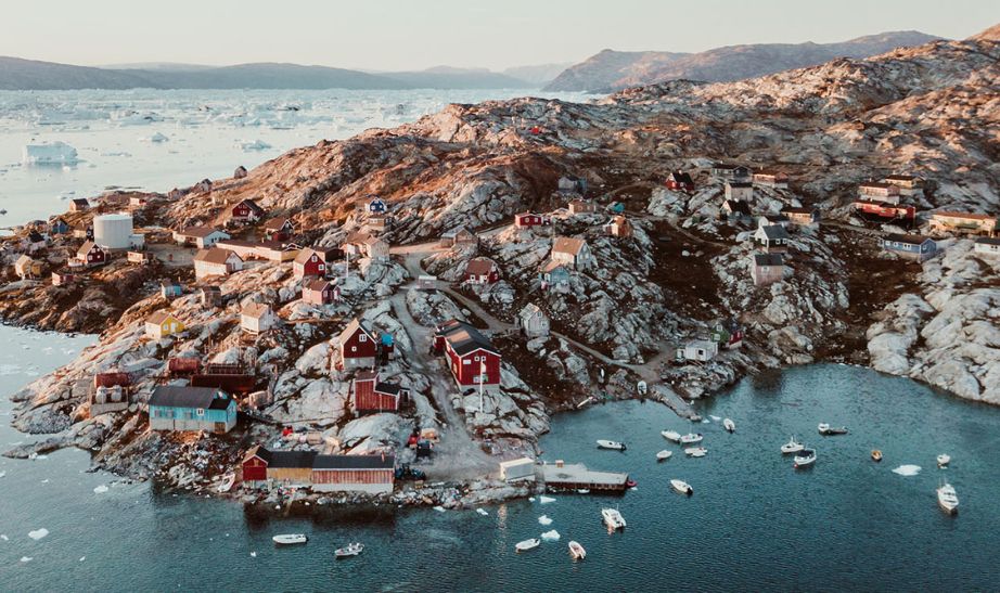 fishing village Greenland