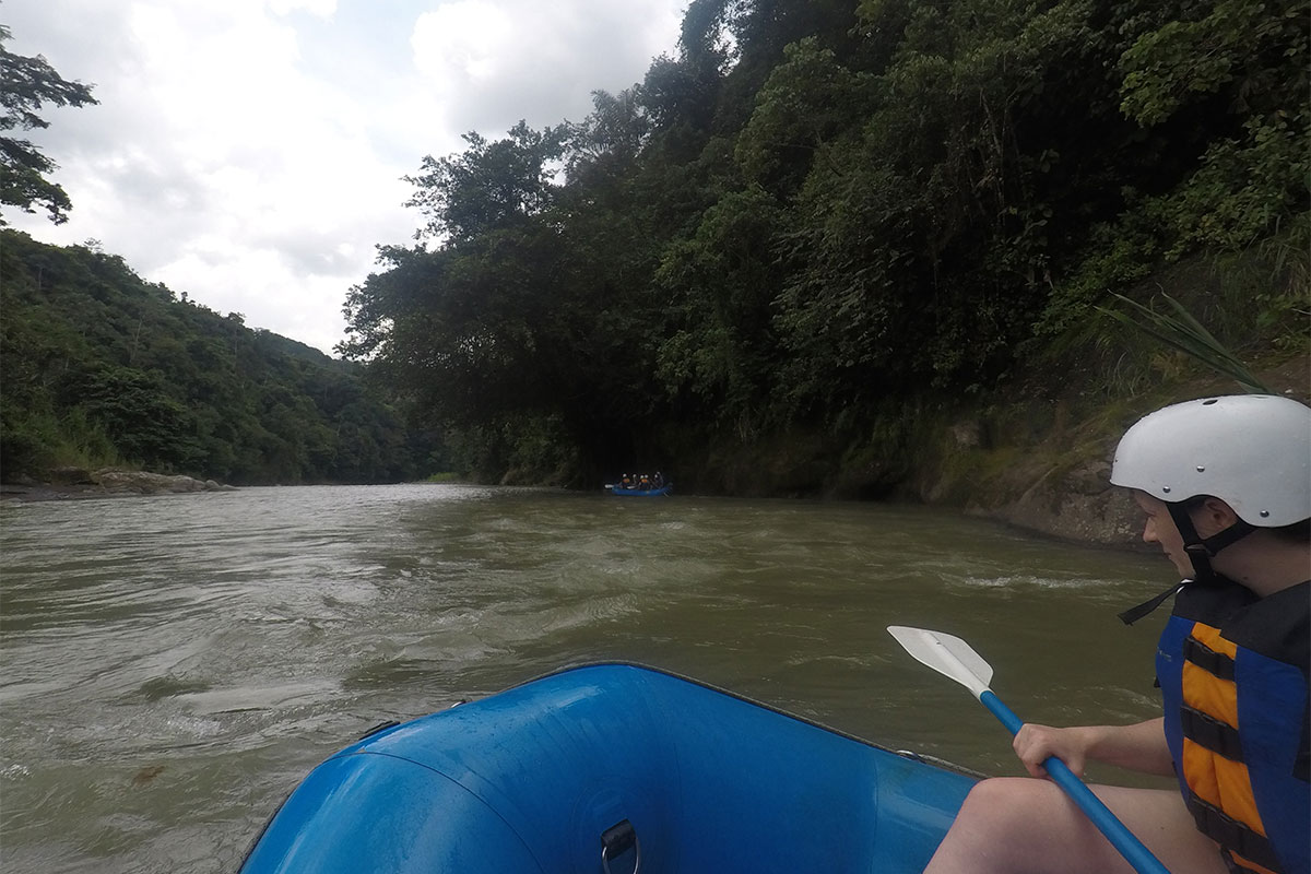 Canoeing in Costa Rica