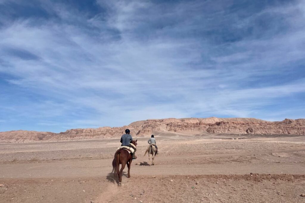 Travel to Atacama desert on a horse