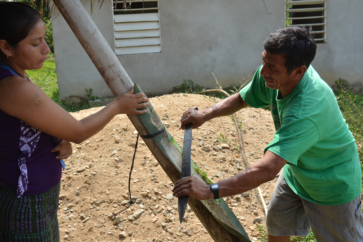 Mayan family life in Belize