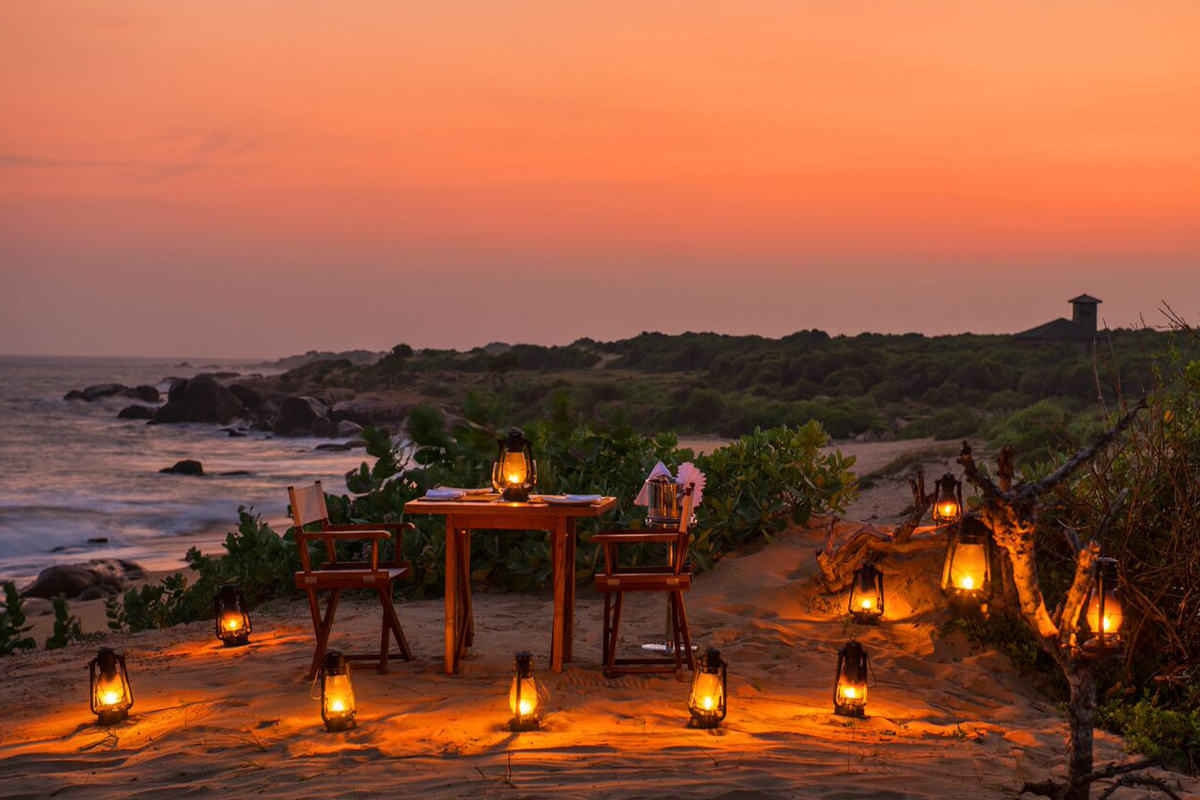 Sunset dinners with cazenove+loyd