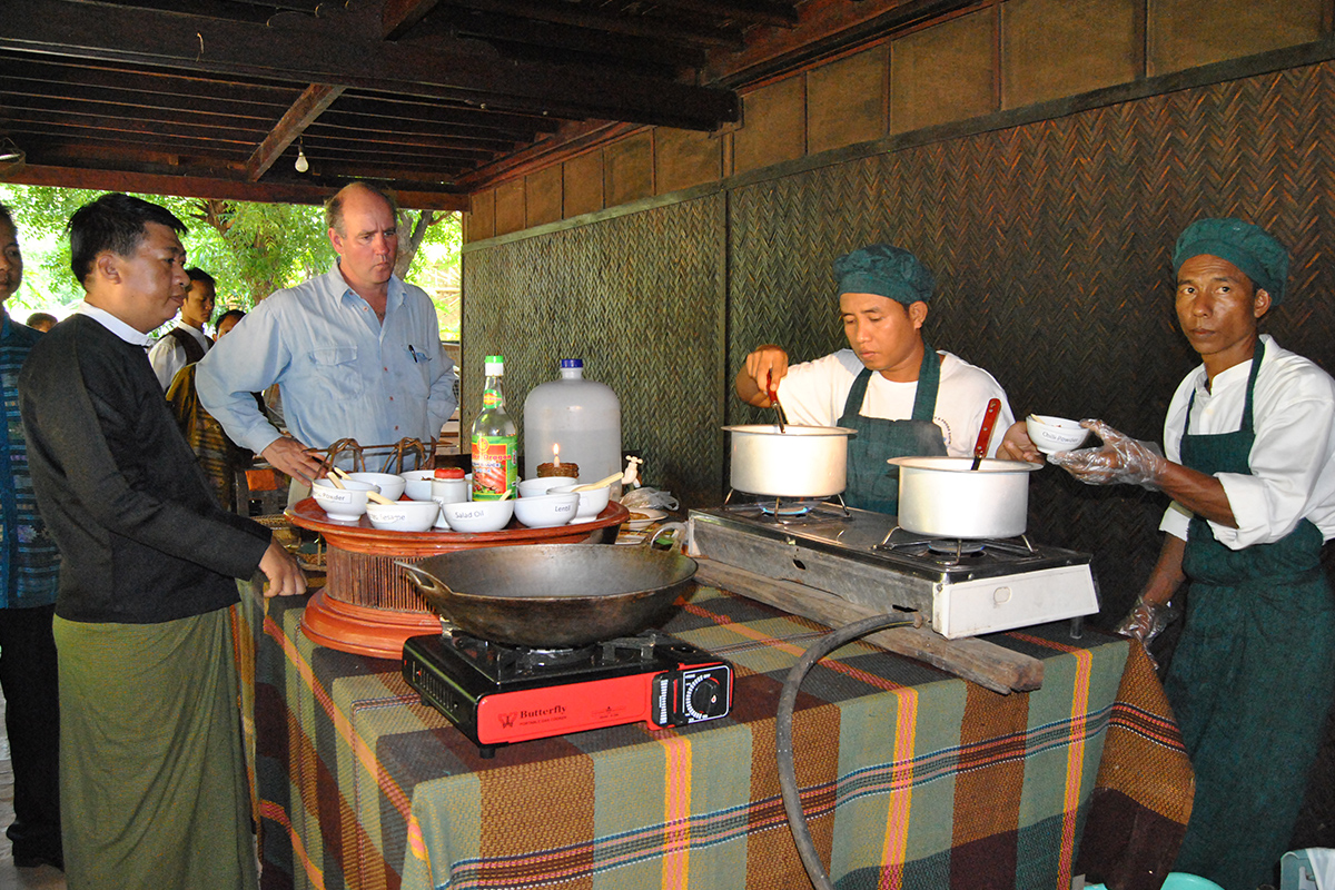 Cooking in Burma with cazenove+loyd