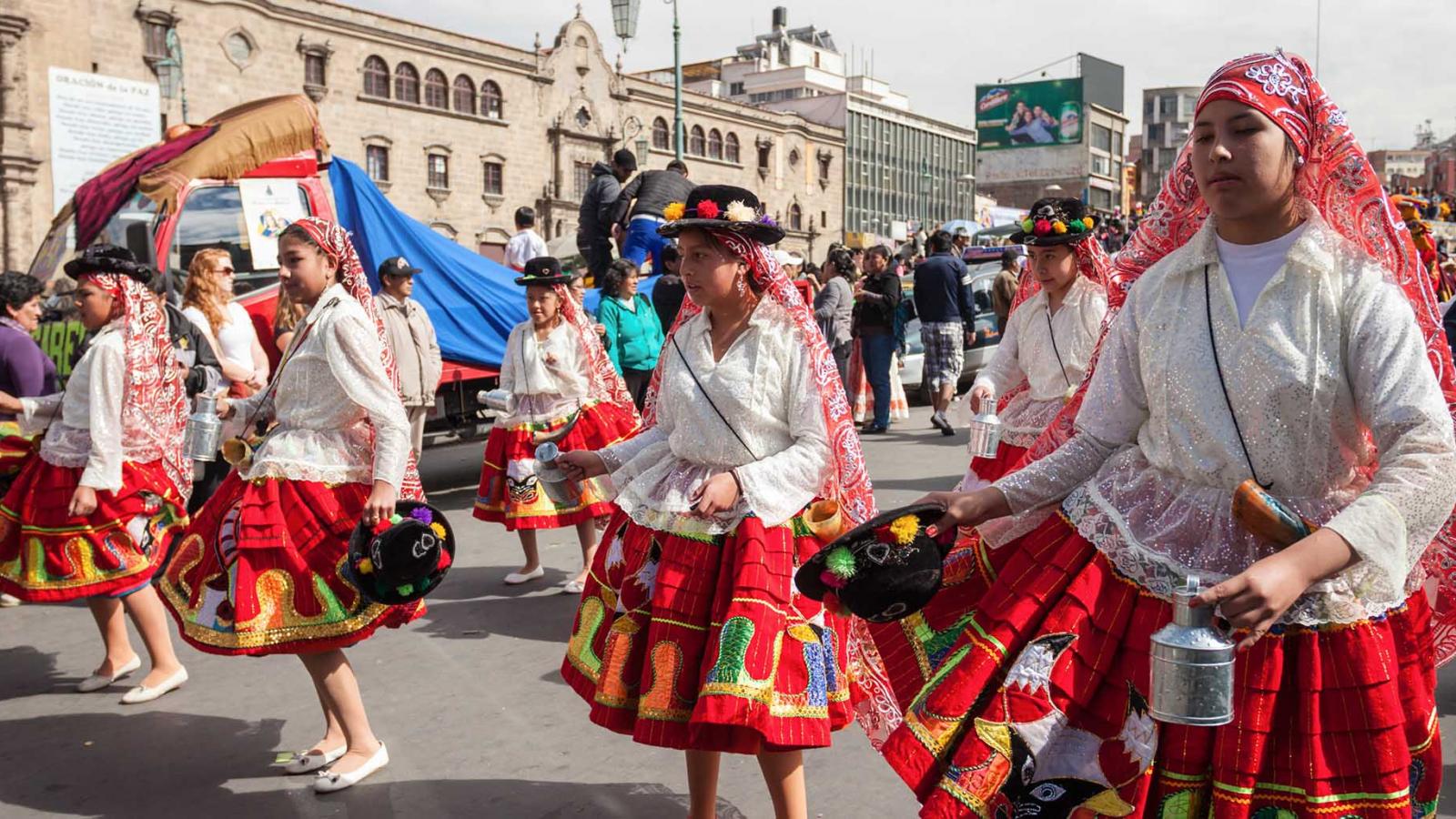 Exploring the city of La Paz in Bolivia
