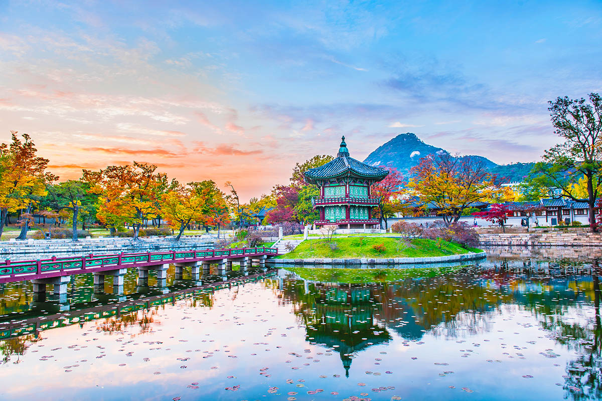 Gyeongbokgung Palace in Seoul, South Korea
