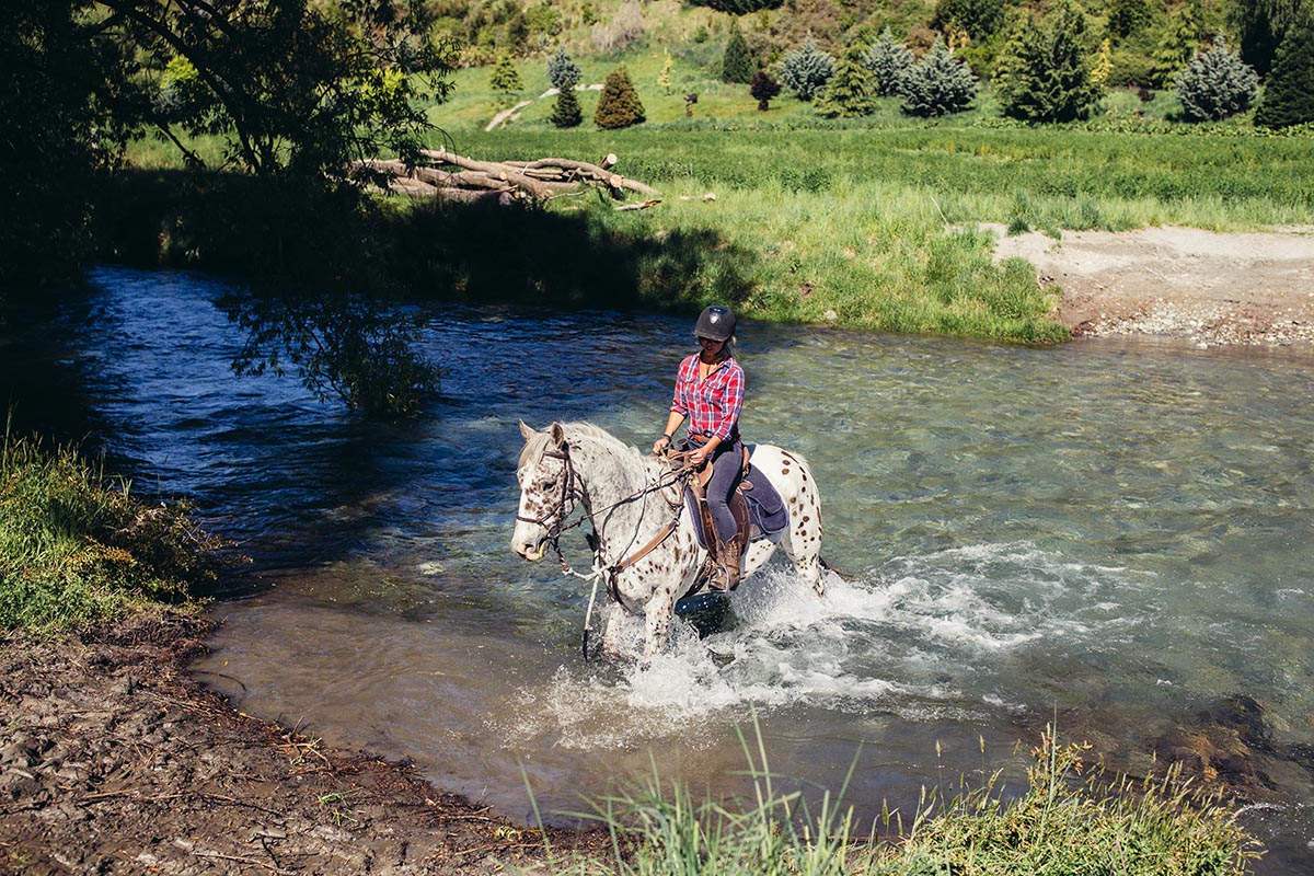Horse Riding at Mahu Whenua Lodge in New Zealand's South Island