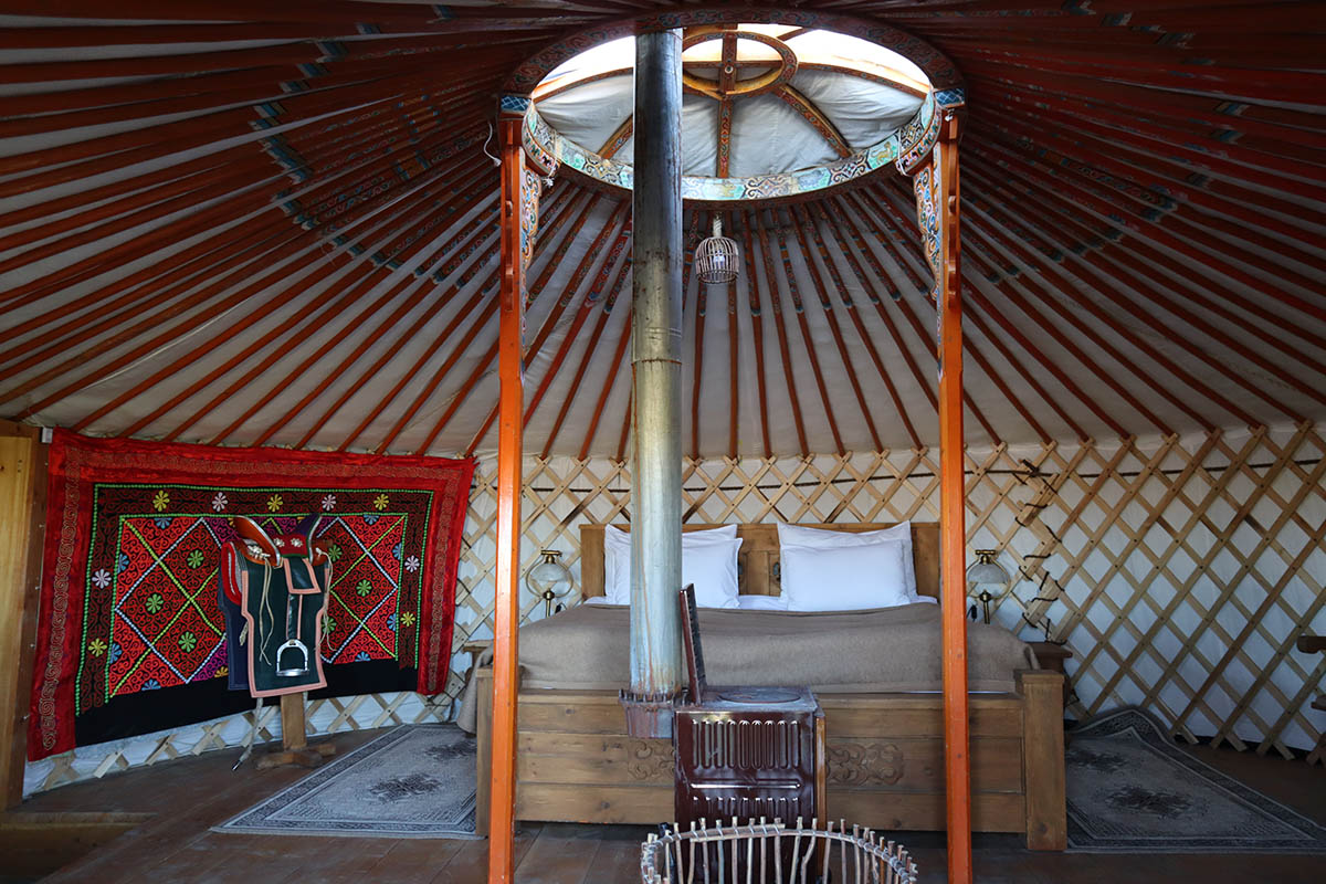 Our stay at Three Camel Lodge, Mongolia