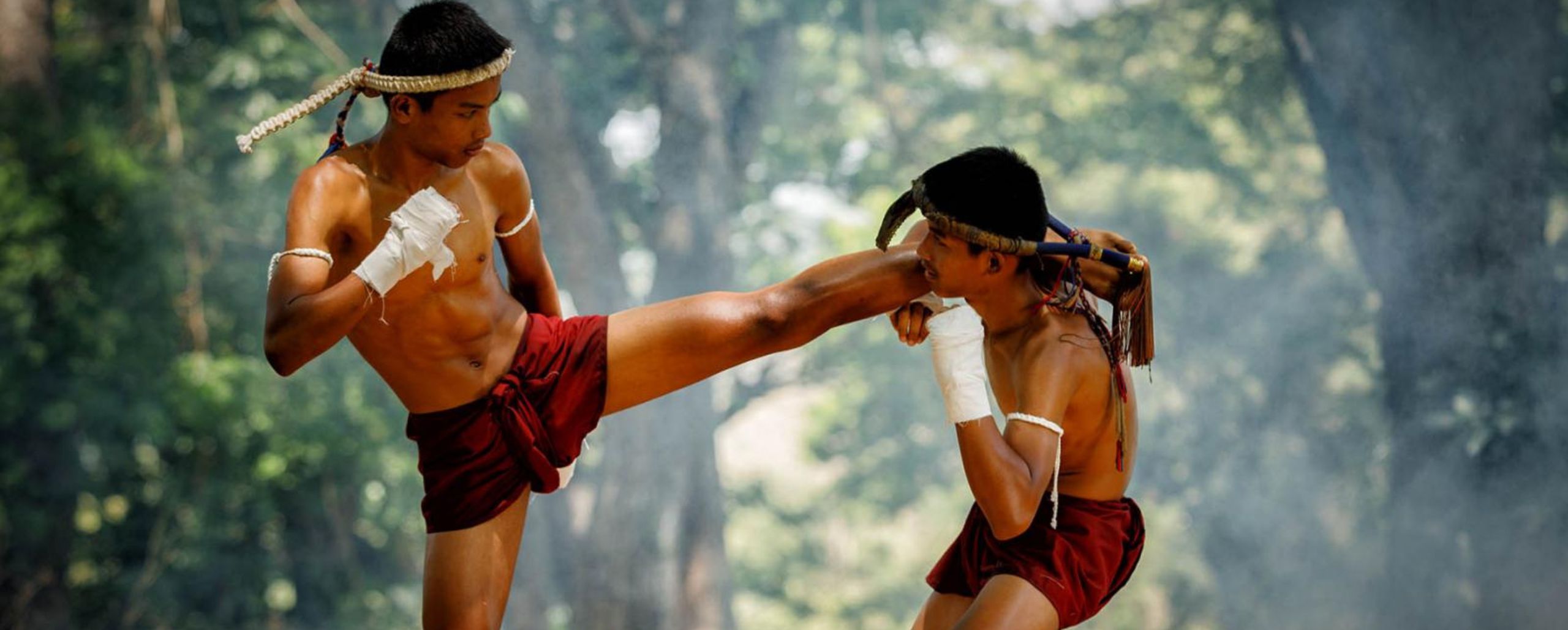 Kick boxing in Bangkok