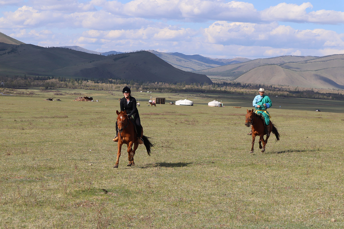 Living like nomads in the Mongolian steppe
