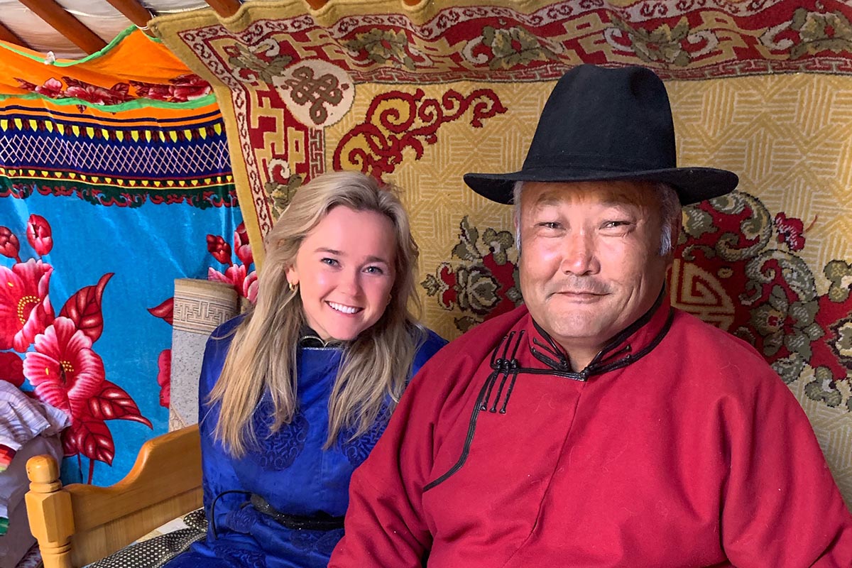 Living like nomads in the Mongolian steppe