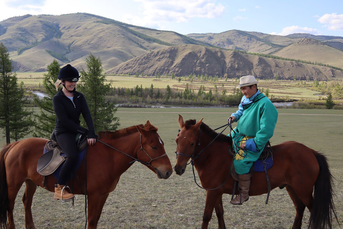 Living like nomads in the Mongolian steppe