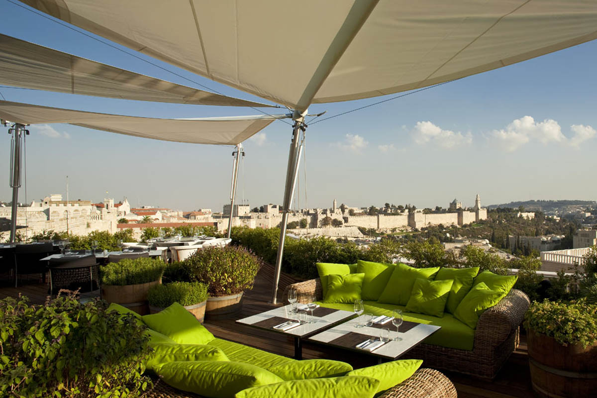 Mamilla hotel rooftop