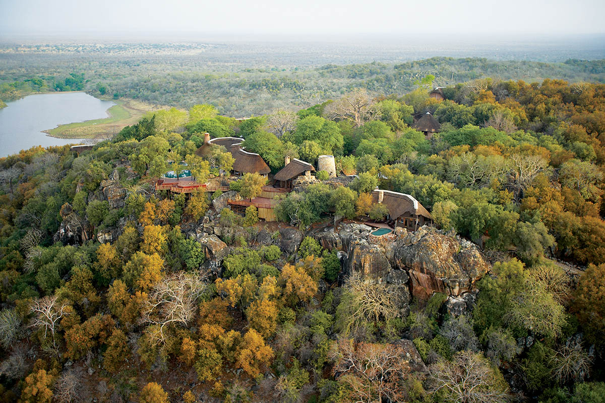 Singita Pamushana Lodge in Gonarezhou National Park, Zimbabwe - Set on a sandstone ridge, with eight stunning suites all with a private plunge pool
