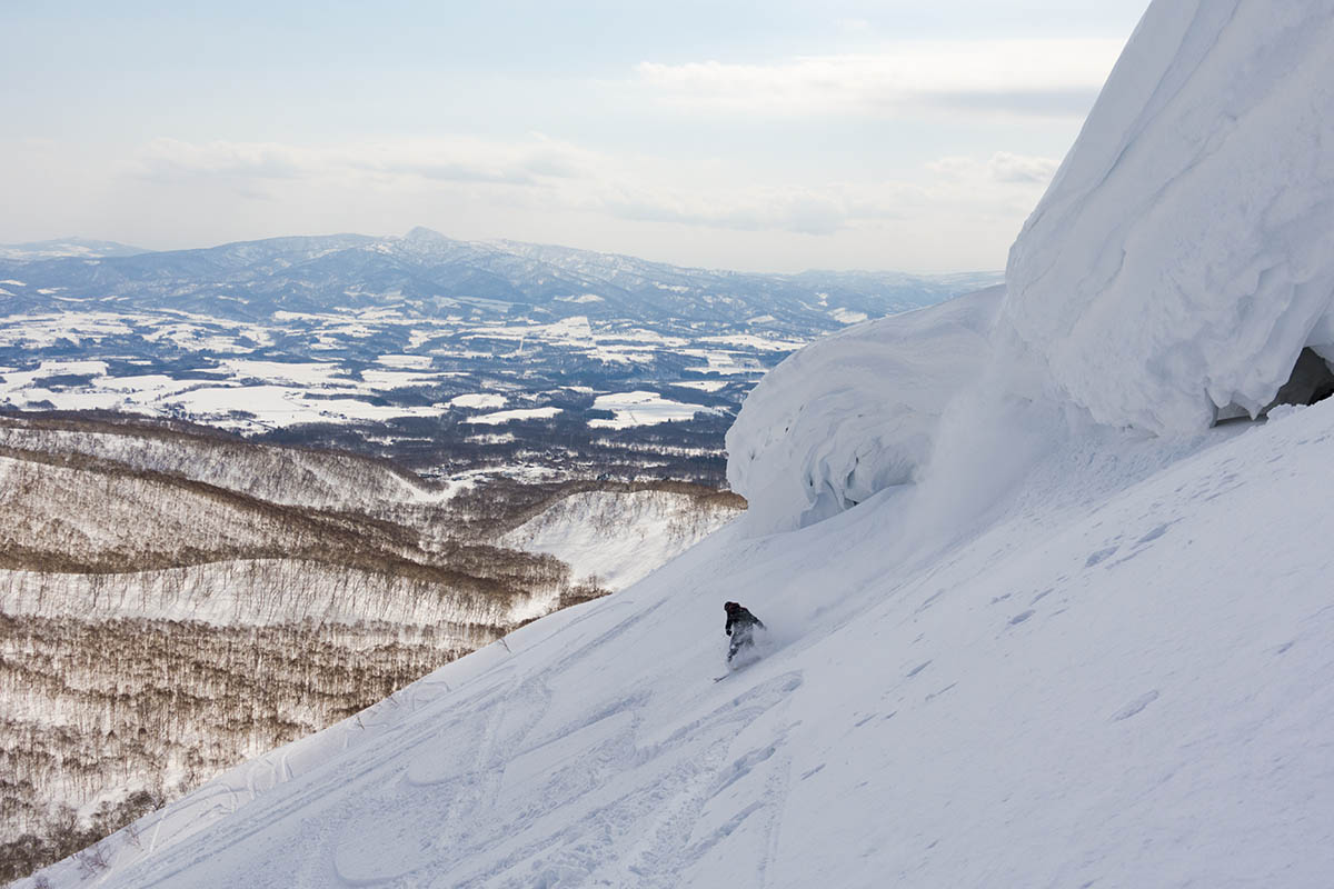Skiing in Niseko, Japan