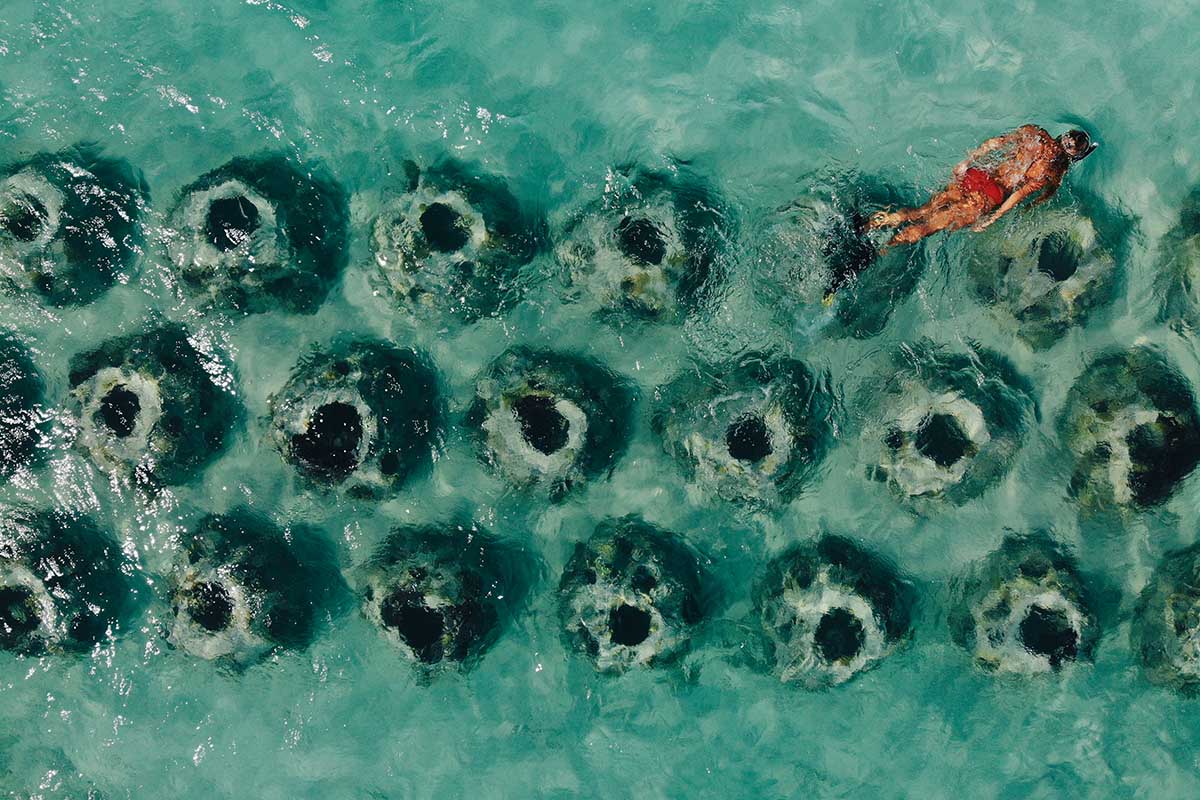 Snorkelling at Luxury Private Island Resort, Pine Cay, Turks and Caicos