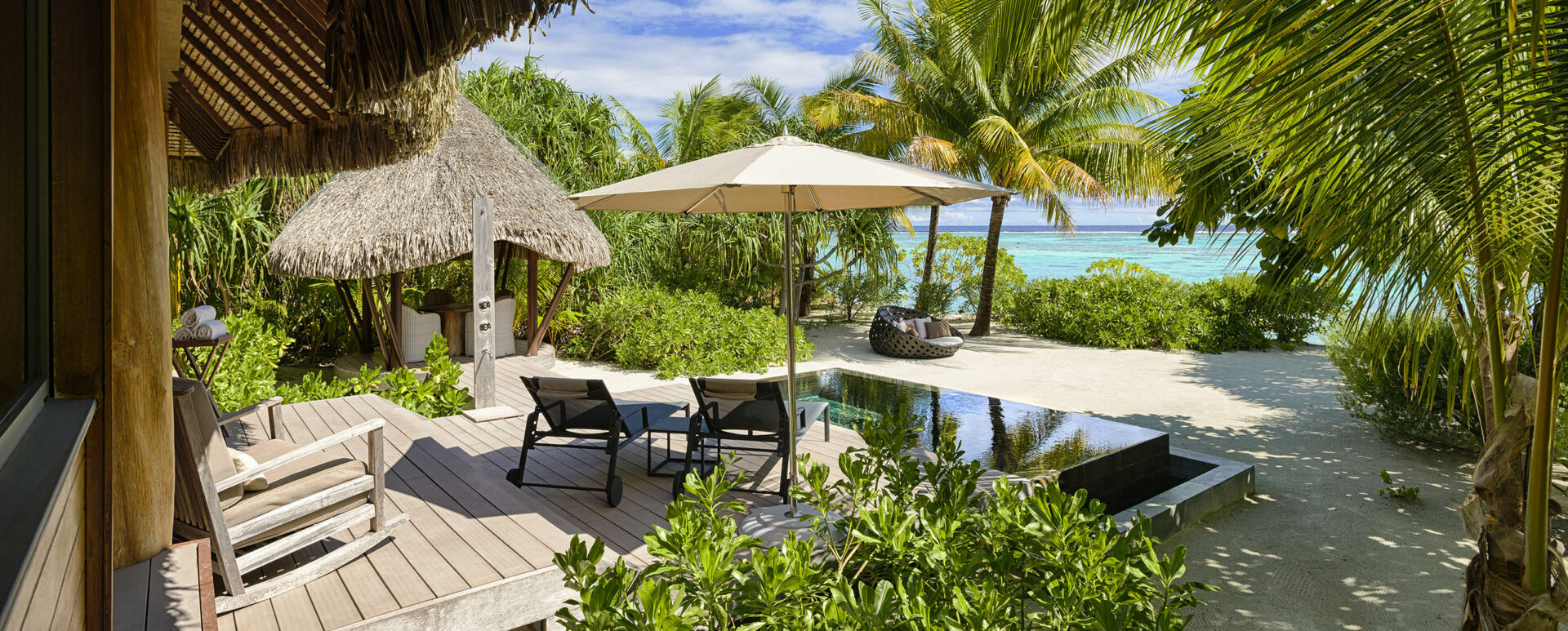 The Brando Private Beach Villa in The Pacific Islands, luxury beach destinations