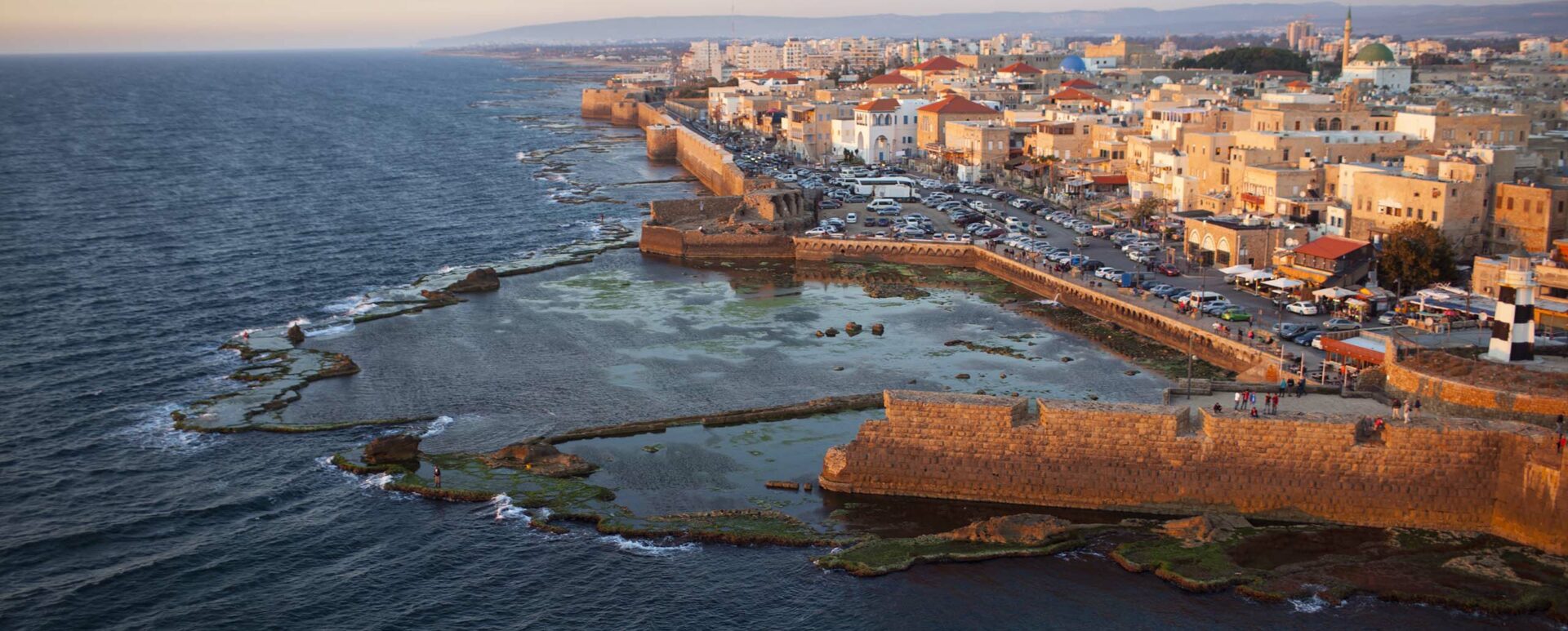 The old city of Acre in Israel. Luxury travel to Israel. 10 days in Israel