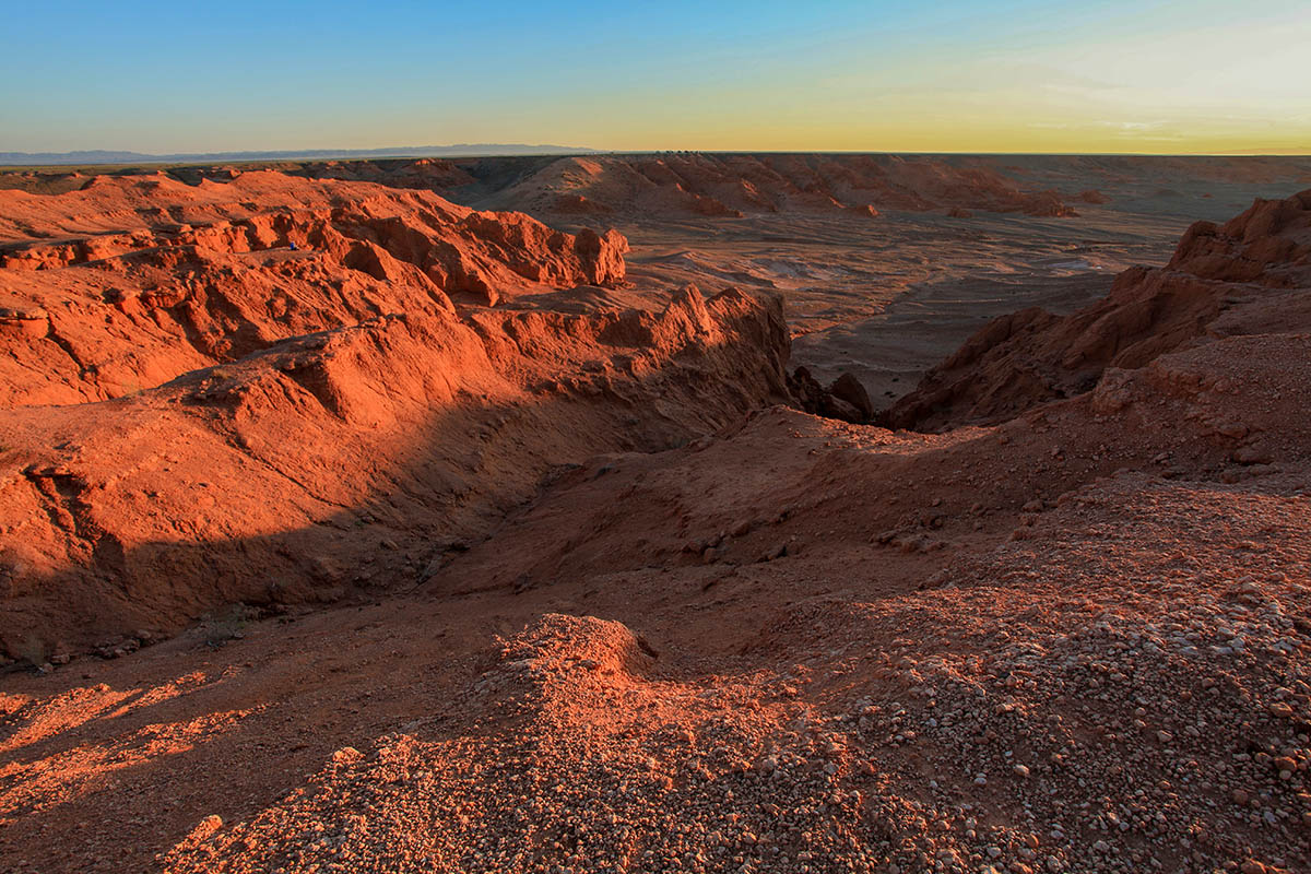 The Flaming Cliffs at Bayanzag