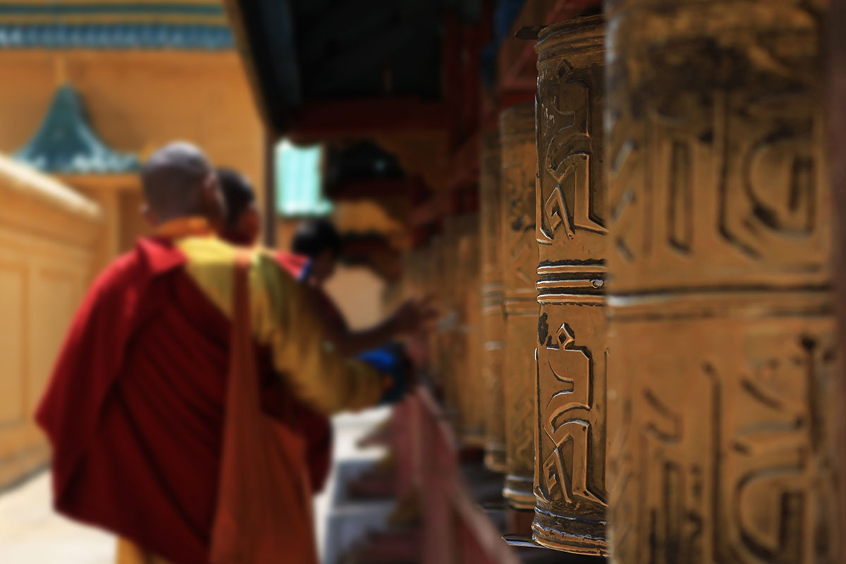 Buddhist bells in Mongolia