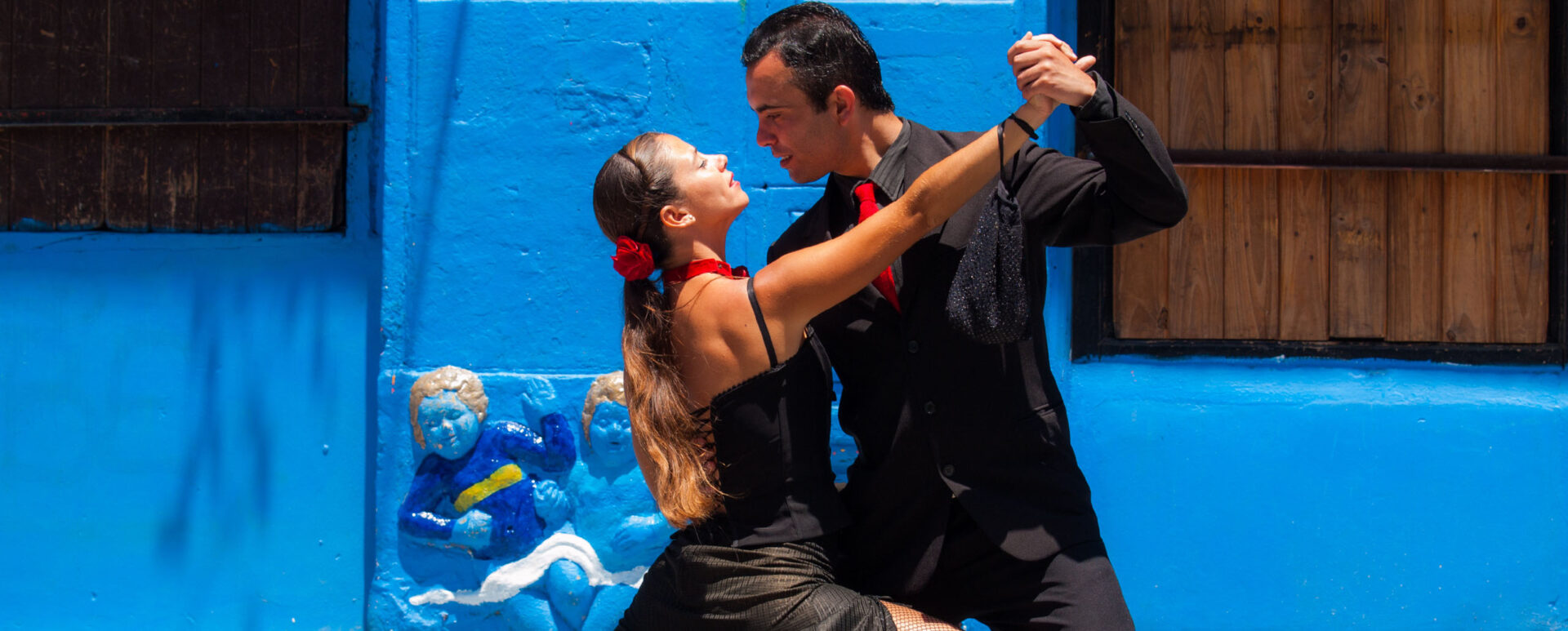 Street performers in Buenos Aires, Argentina